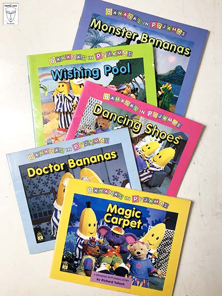 Collection Of Bananas In Pyjamas Booklets
